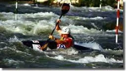 Kayaking in the UK.